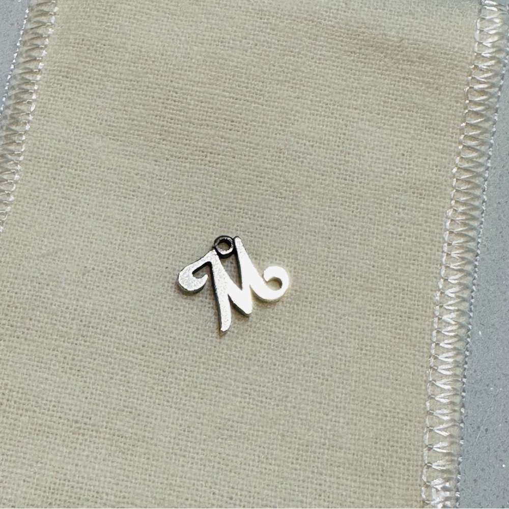 James Avery Script Initial M Charm - image 1